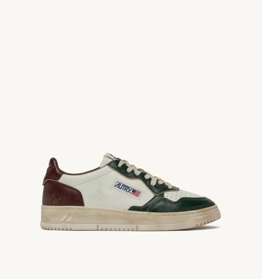 ZAPATILLAS MEDALIST LOW SUPER VINTAGE DE PIEL BLANCA PINE GROVE